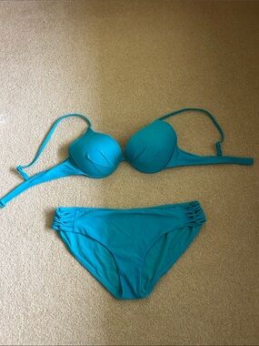 Body Glove Teal Padded Bikini Set